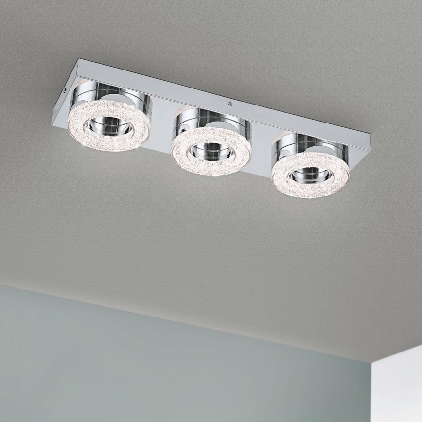 Eglo - LED Kristalna plafonjera 3xLED/4W/230V