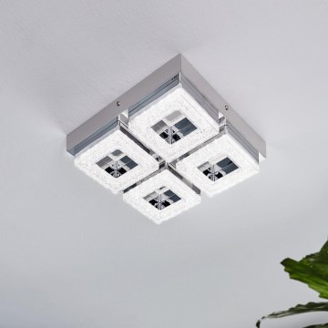 Eglo - LED Kristalna plafonjera 4xLED/4W/230V