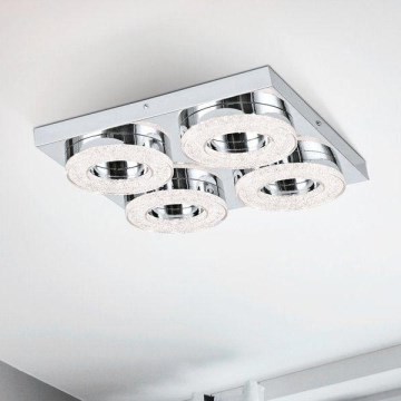 Eglo - LED Kristalna plafonjera 4xLED/4W/230V