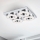 Eglo - LED Kristalna plafonjera 4xLED/4W/230V