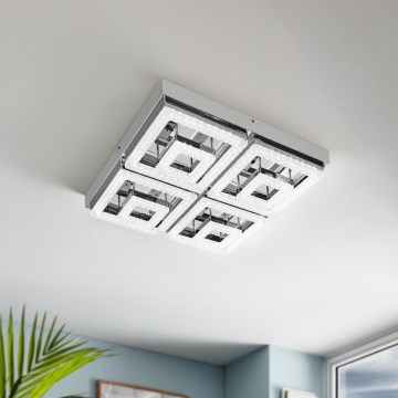 Eglo - LED Kristalna plafonjera LED/48W/230V