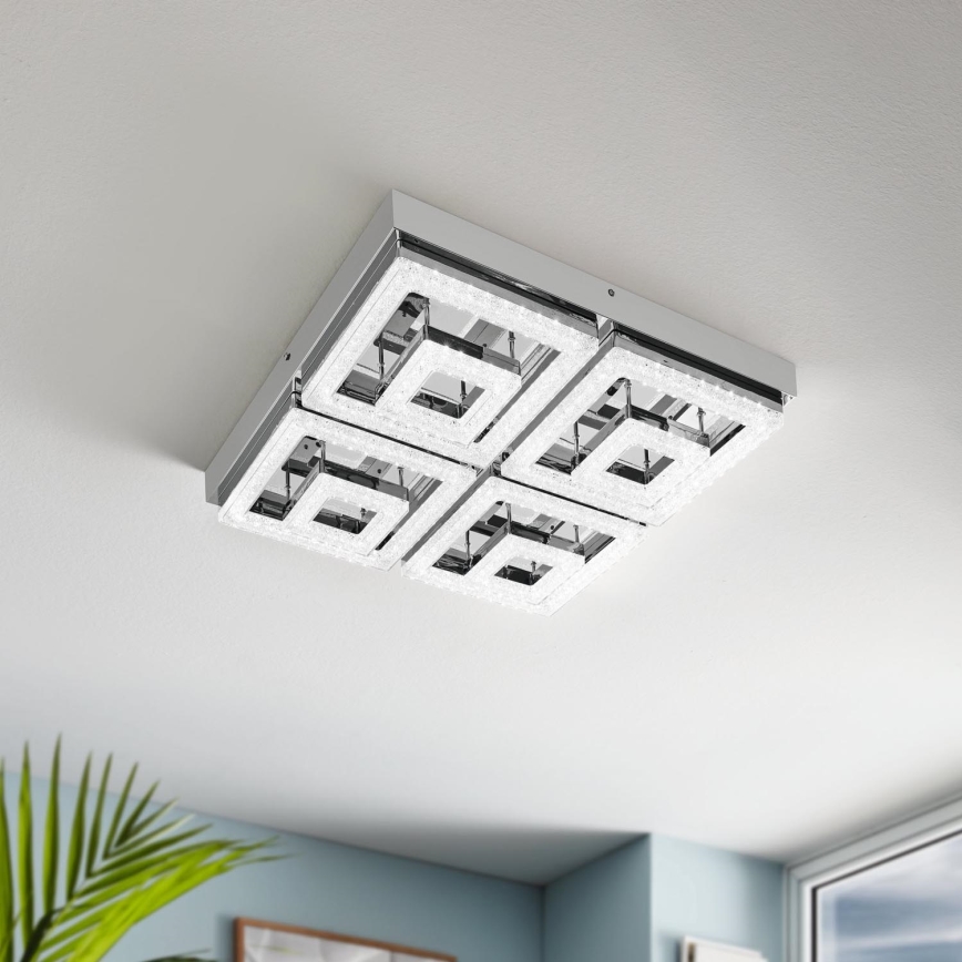 Eglo - LED Kristalna plafonjera LED/48W/230V