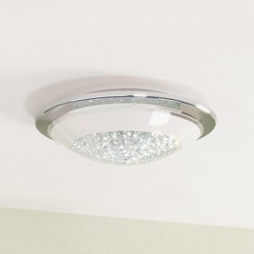 Eglo - LED Kristalna uvučena plafonjera ACOLLA LED/8,2W/230V
