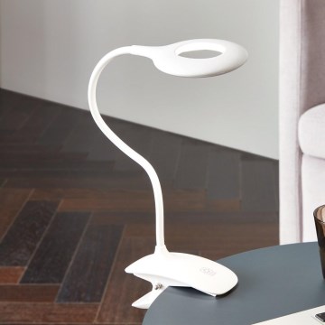 Eglo - LED Lampa sa kvačicom za prigušivanje 1xLED/3W/230V bela