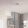 Eglo - LED  Luster na sajli CALCENA 1xE27/60W/230V krom/sivo