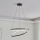 Eglo - LED luster na sajli LED/42W/230V 3000K crno