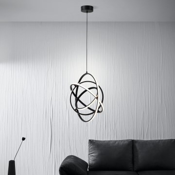 Eglo - LED luster na sajli LED/44W/230V