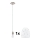 Eglo - LED luster na sajli MY CHOICE 1xE14/4W/230V  krom/bela