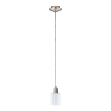 Eglo - LED luster na sajli MY CHOICE 1xE14/4W/230V  krom/bela