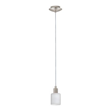 Eglo - LED luster na sajli MY CHOICE 1xE14/4W/230V krom/bela