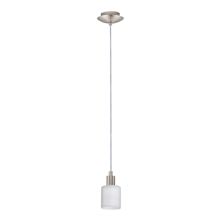 Eglo - LED luster na sajli MY CHOICE 1xE14/4W/230V krom/bela