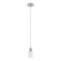 Eglo - LED luster na sajli MY CHOICE 1xE14/4W/230V mat hrom/bela