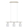 Eglo - LED luster na sajli MY CHOICE 3xE14/4W/230V krom/bela