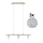Eglo - LED luster na sajli MY CHOICE 3xE14/4W/230V krom