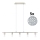 Eglo - LED luster na sajli MY CHOICE 5xE14/4W/230V krom