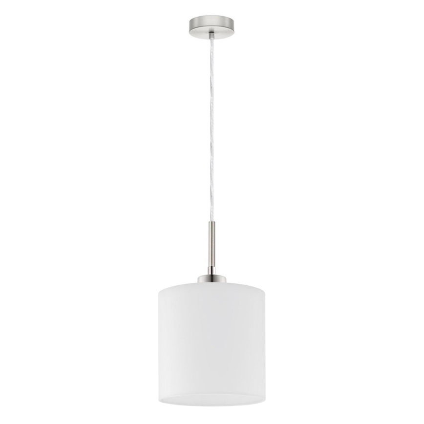 Eglo - LED luster na sajli TUNJA 1xE27/60W/230V bela