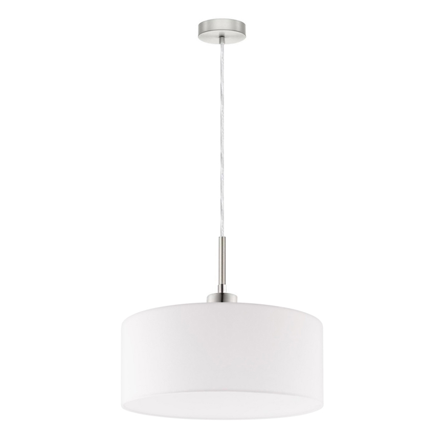 Eglo - LED luster na sajli TUNJA 1xE27/60W/230V bela