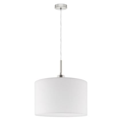 Eglo - LED luster na sajli TUNJA 1xE27/60W/230V bela
