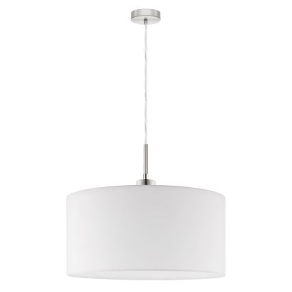 Eglo - LED luster na sajli TUNJA 1xE27/60W/230V bela