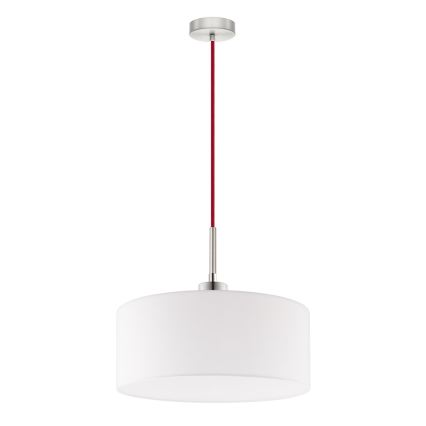 Eglo - LED  Luster na sajli TUNJA 1xE27/60W/230V bela