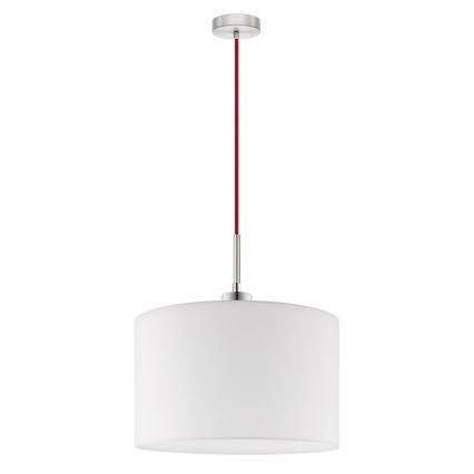 Eglo - LED  Luster na sajli TUNJA 1xE27/60W/230V bela
