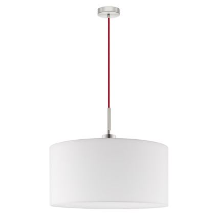 Eglo - LED  Luster na sajli TUNJA 1xE27/60W/230V bela