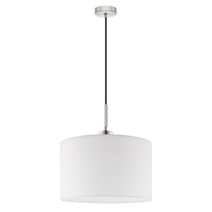 Eglo - LED  Luster na sajli TUNJA 1xE27/60W/230V bela