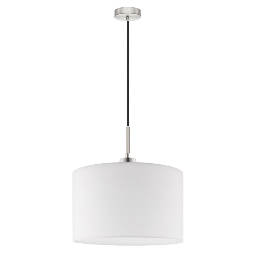 Eglo - LED  Luster na sajli TUNJA 1xE27/60W/230V bela