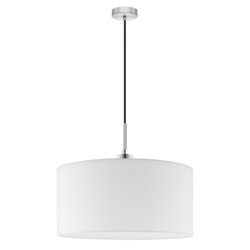 Eglo - LED  Luster na sajli TUNJA 1xE27/60W/230V bela