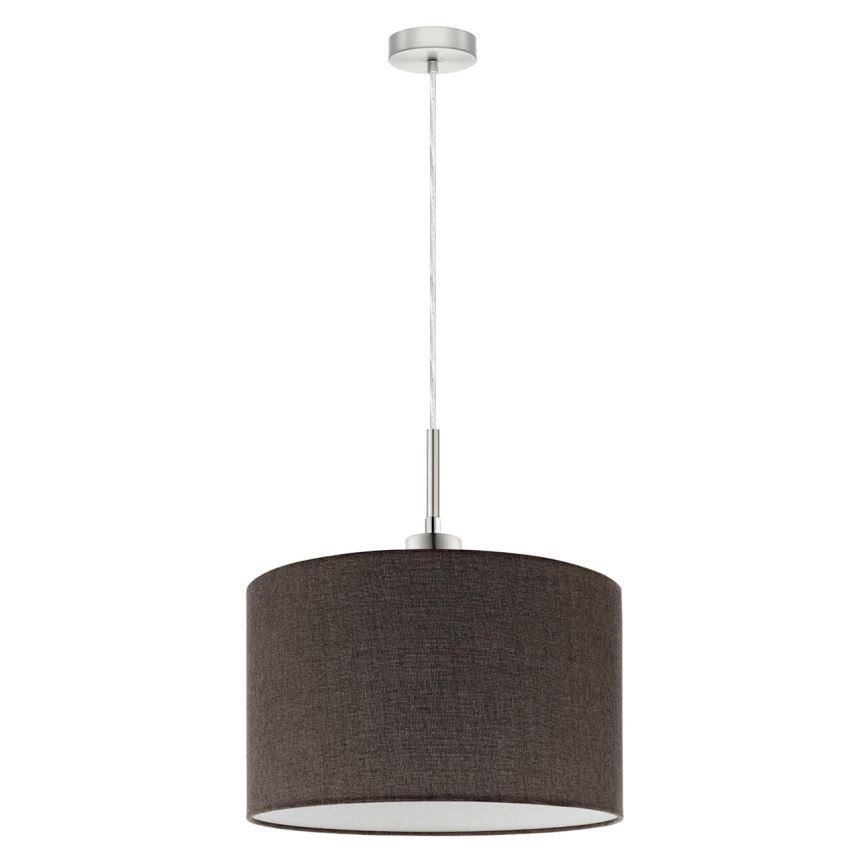 Eglo - LED luster na sajli TUNJA 1xE27/60W/230V braon
