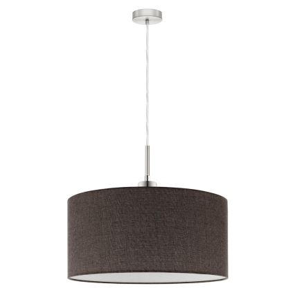 Eglo - LED luster na sajli TUNJA 1xE27/60W/230V braon