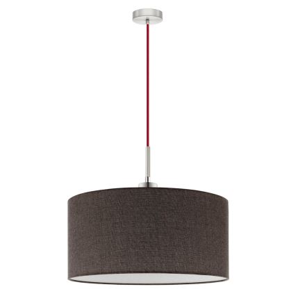 Eglo - LED  Luster na sajli TUNJA 1xE27/60W/230V braon