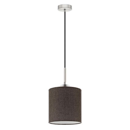 Eglo - LED  Luster na sajli TUNJA 1xE27/60W/230V braon