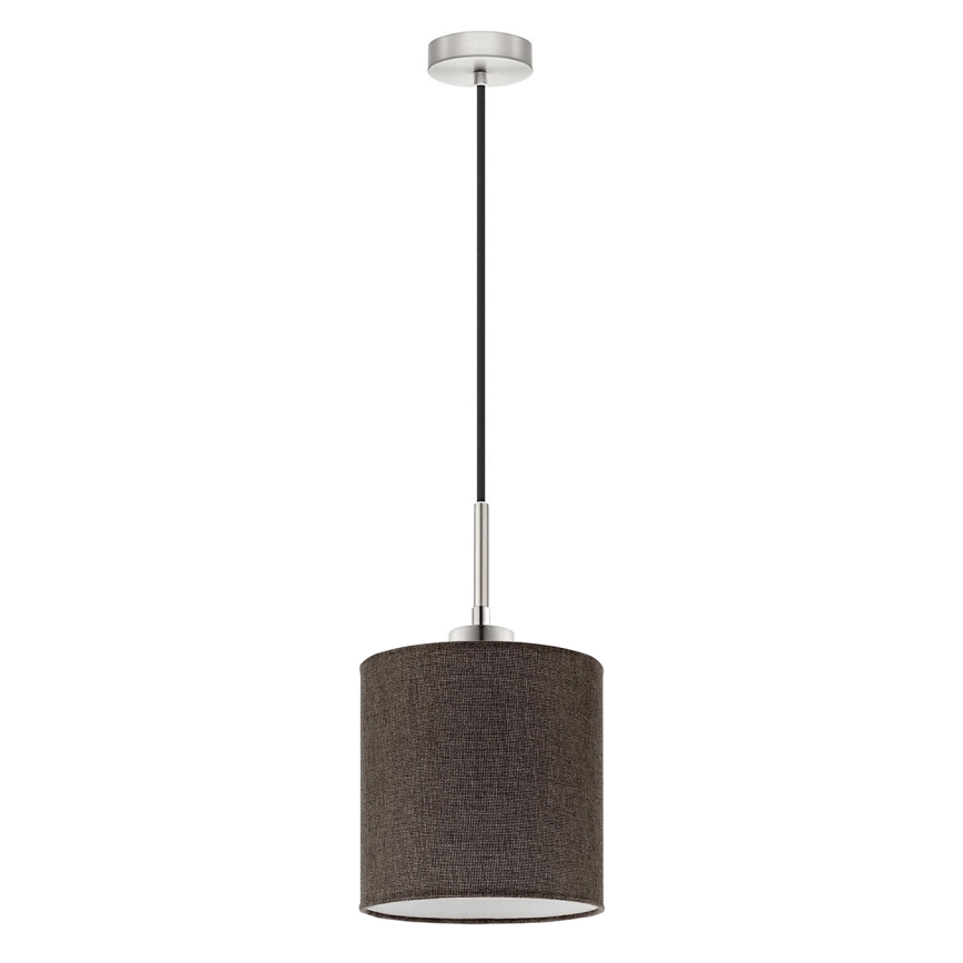 Eglo - LED  Luster na sajli TUNJA 1xE27/60W/230V braon