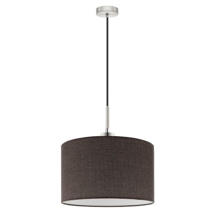 Eglo - LED  Luster na sajli TUNJA 1xE27/60W/230V braon