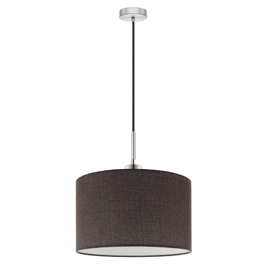 Eglo - LED  Luster na sajli TUNJA 1xE27/60W/230V braon