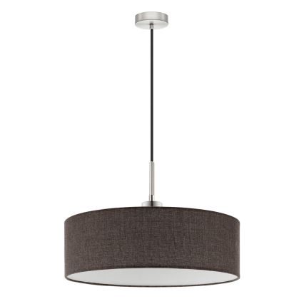 Eglo - LED  Luster na sajli TUNJA 1xE27/60W/230V braon