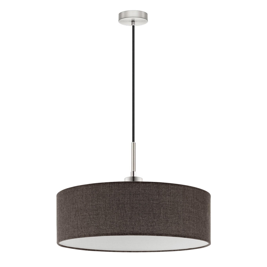 Eglo - LED  Luster na sajli TUNJA 1xE27/60W/230V braon