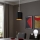 Eglo - LED luster na sajli TUNJA 1xE27/60W/230V crno