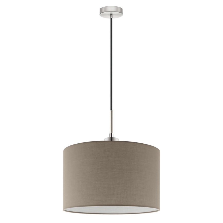 Eglo - LED  Luster na sajli TUNJA 1xE27/60W/230V taupe