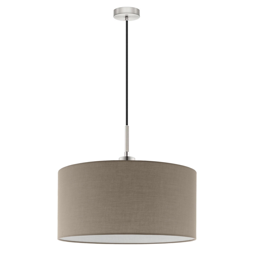Eglo - LED  Luster na sajli TUNJA 1xE27/60W/230V taupe