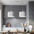 Eglo - LED  Luster na sajli TUNJA 2xE27/60W/230V bela