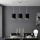 Eglo - LED  Luster na sajli TUNJA 3xE27/60W/230V crno