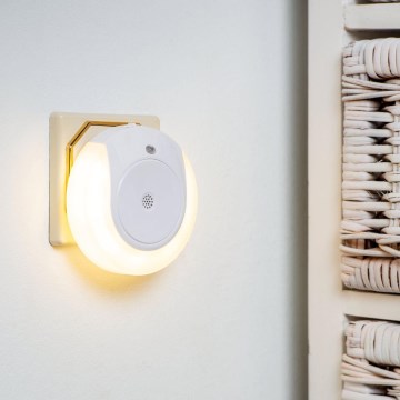 Eglo - LED Noćno svetlo sa senzorom 2xLED/0,4W/230V 3000K
