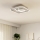 Eglo - LED Plafonjera 1xLED/16,2W/230V + 1xLED/9,2W 38x38 cm bela