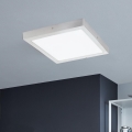 Eglo - LED Plafonjera 1xLED/25W/230V srebrno uglast