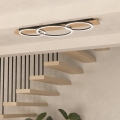 Eglo - LED Plafonjera 3xLED/12W/230V 3000K bež/crno
