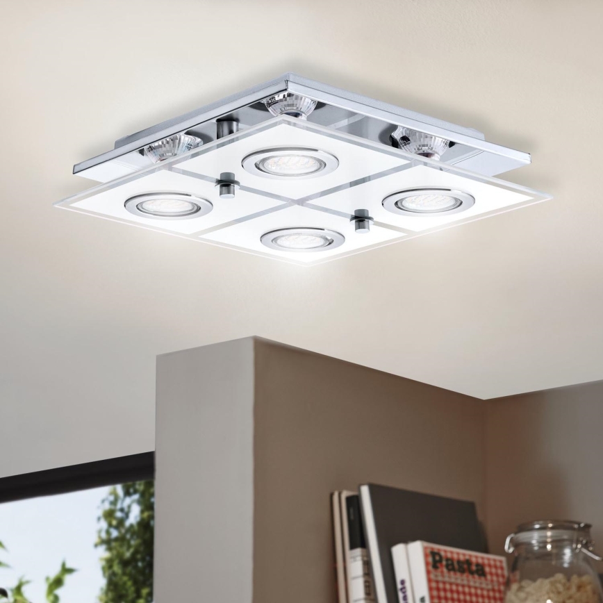 EGLO - LED Plafonjera 4xGU10/3W/230V