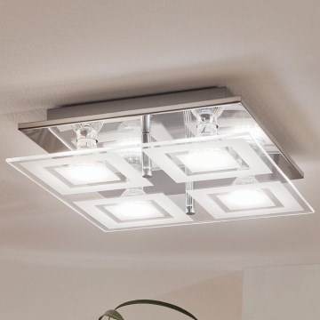 Eglo - LED plafonjera 4xGU10-LED/3W/230V