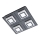 Eglo - LED Plafonjera 4xLED/3,3W/230V